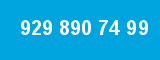 929 890 74 99 929 890 74 99